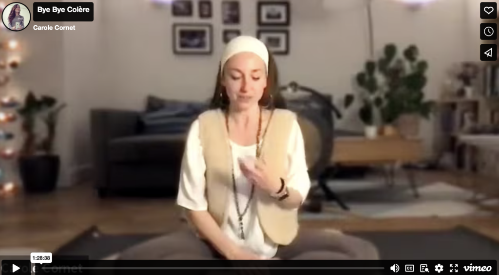 Bye Bye colère Kriya colère